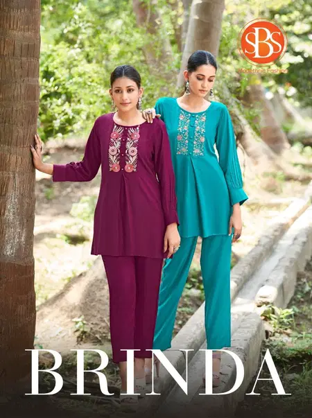 Brinda By Sbs Rayon Slub Kurti With Bottom Dupatta Orders In India